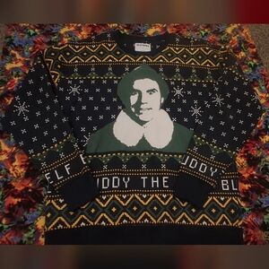 Old Navy Buddy The Elf Graphic Sweater
